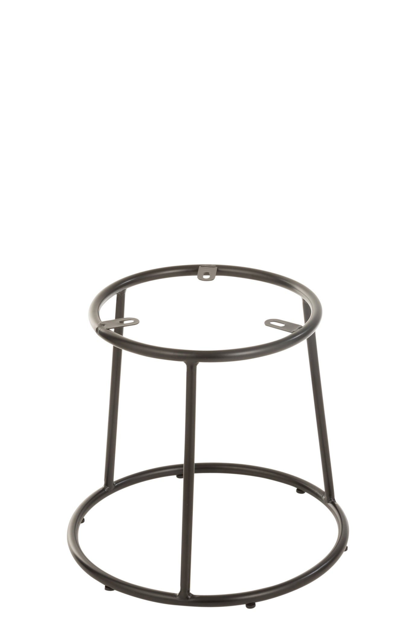 Frame lage kruk metaal zwart