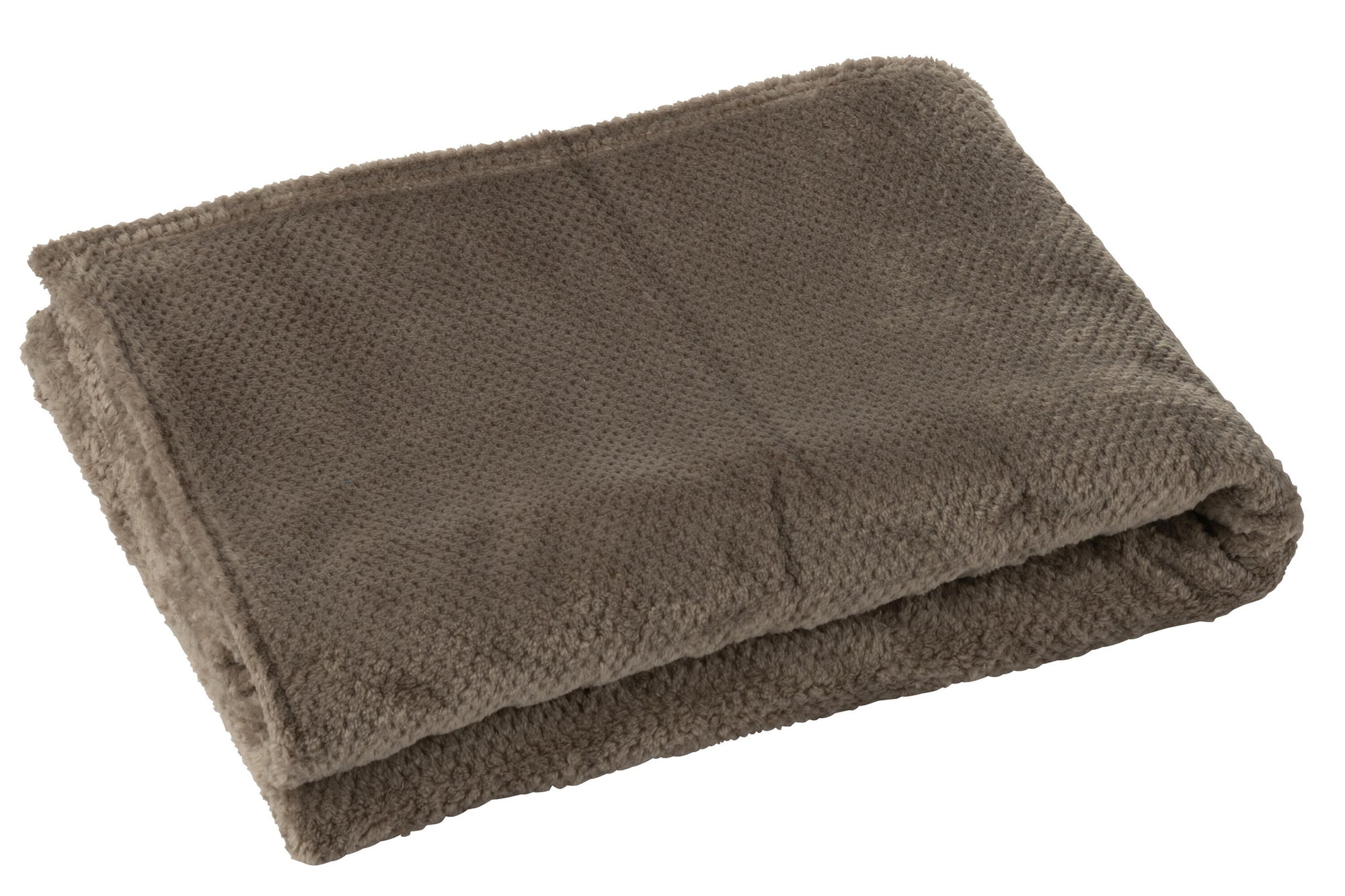 Dekentje Knuffel Polyester Donkergrijs