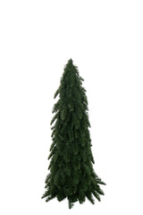 J-LINE KERSTBOOM KUNSTSTOF DONKERGROEN MIDDELGROOT