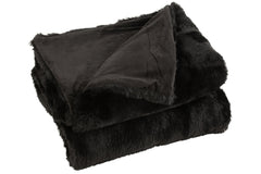J-LINE PLAID CUTIE POLYESTER ZWART
