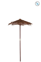 J-LINE PARASOL COCOLEAF BRUIN KLEIN