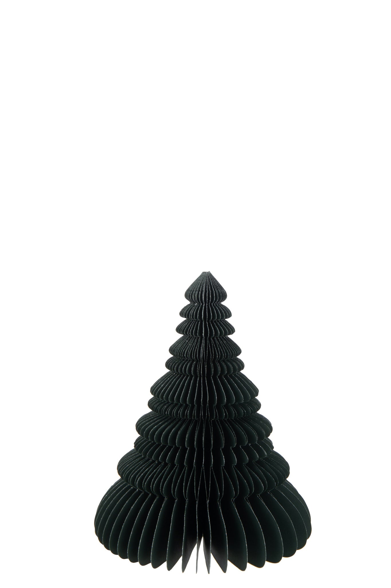 J-LINE KERSTBOOM VOUWPAPIER GROEN MIDDELGROOT