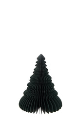 J-LINE KERSTBOOM VOUWPAPIER GROEN MIDDELGROOT