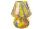 Tafellamp Rainb glasmix groot