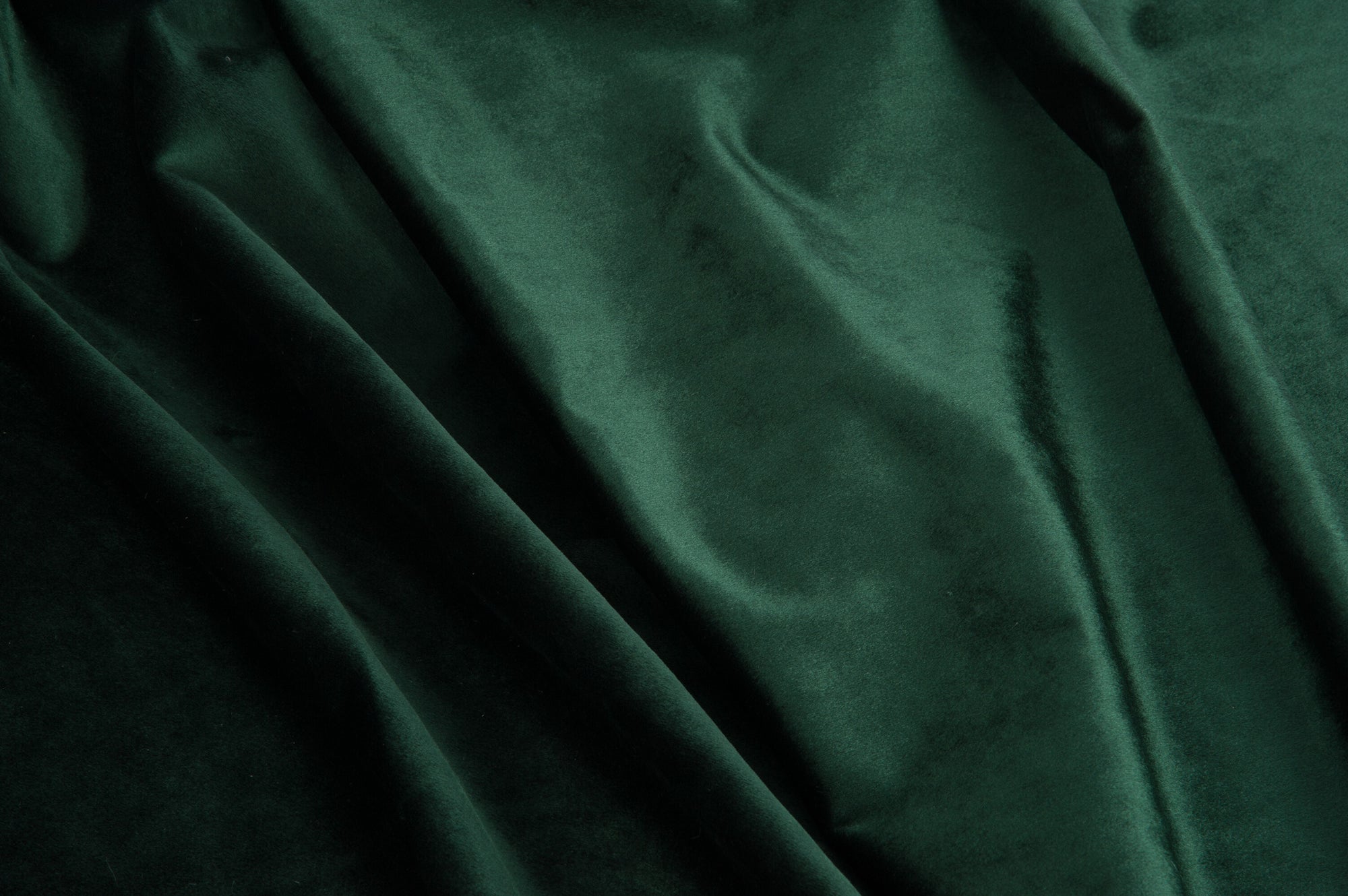 Stof Lang Fluweel Groen