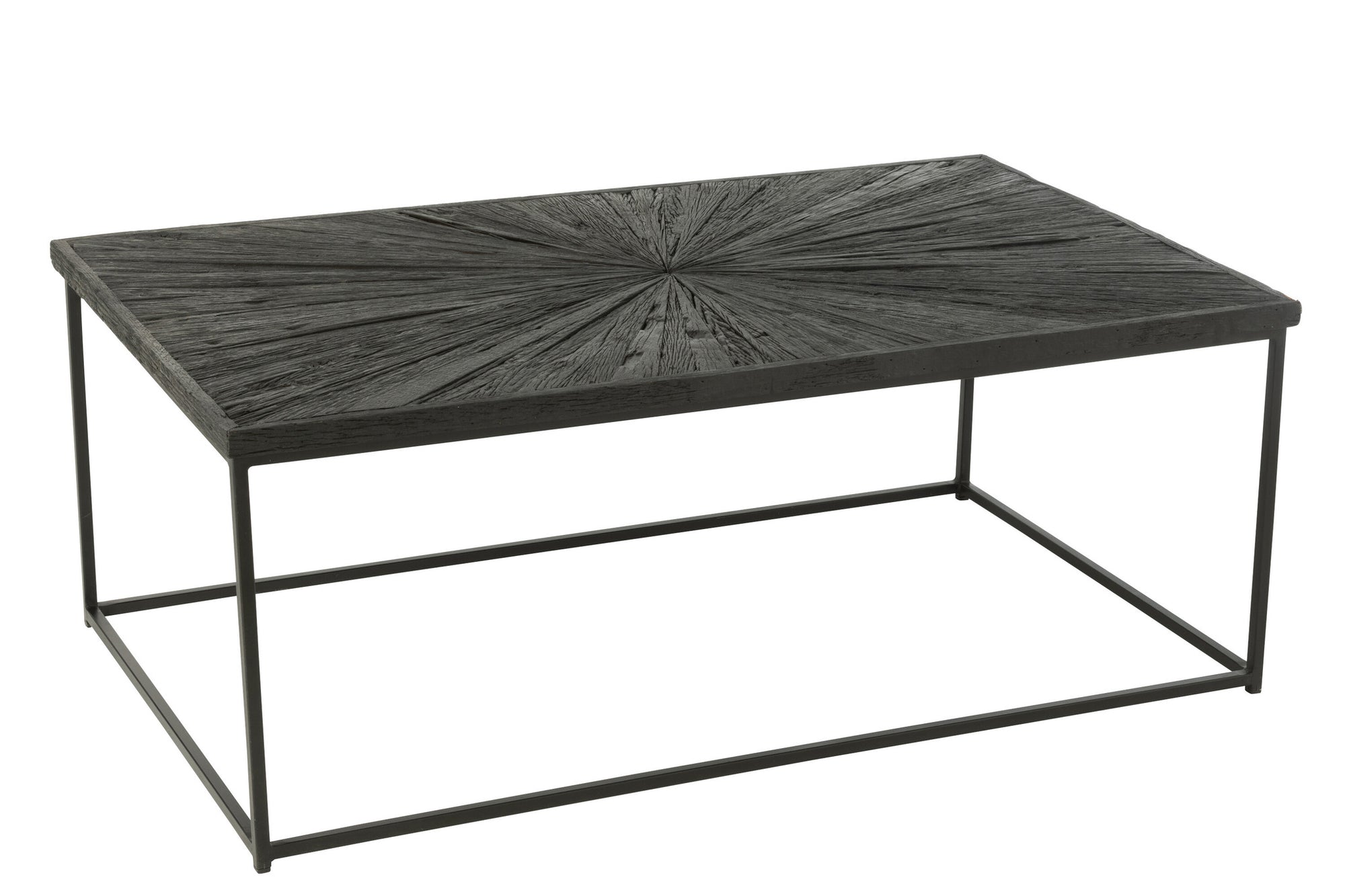 Salontafel Shanil Hout/IJzer Zwart