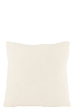 Kussen Teddy Bouclé Wit