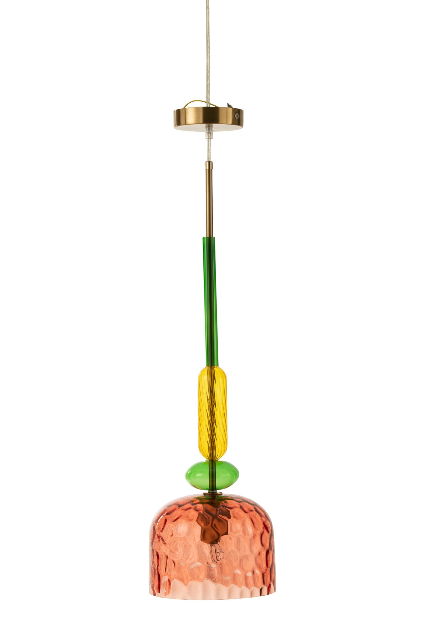 Plafondlamp Fiona Glasmix