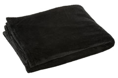 Deken Knuffel Polyester Zwart
