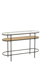 Console IJzer Natuurlijk/Zwart