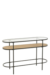 Console IJzer Natuurlijk/Zwart
