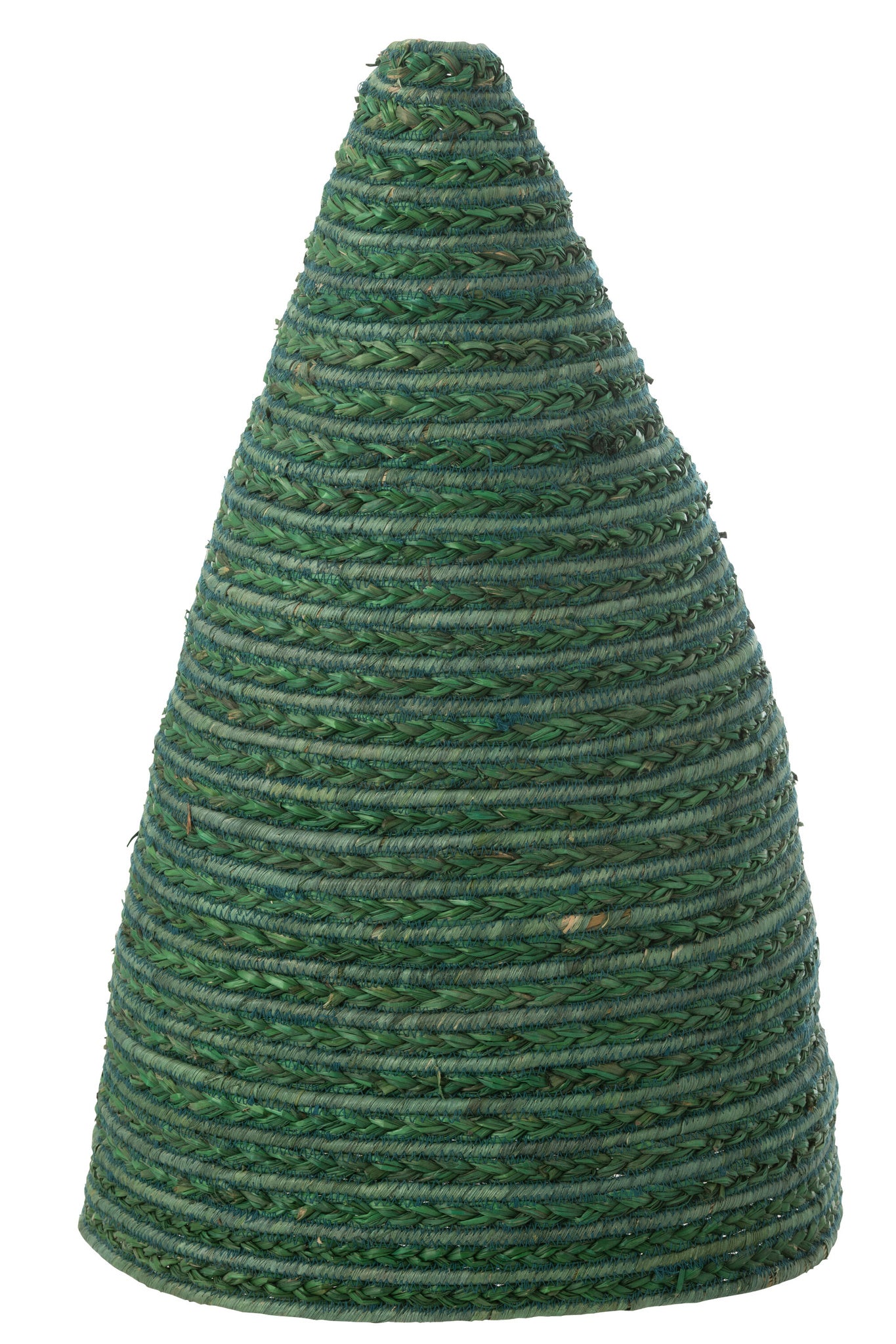 Hangende groene lampenkap van maïsblad