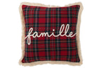 Kussen Tegels Familie Rood/Groen