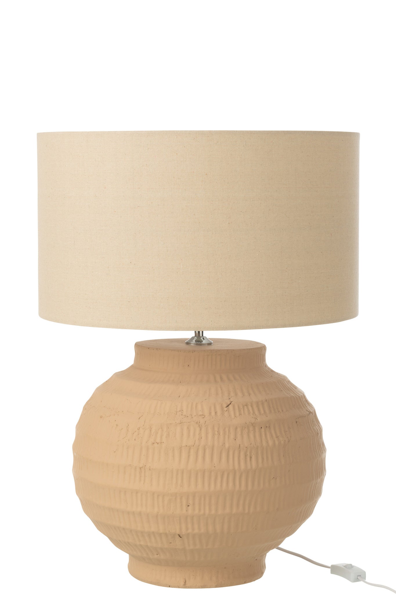 Tafellamp terracotta beige