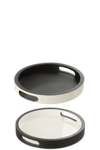 Tray Vik Hout Zwart/Wit Assortiment Van 2