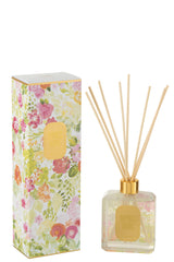 J-LINE GEUROLIE HAPPINESS BLOOMS – MIMOSA & ROOS WIT