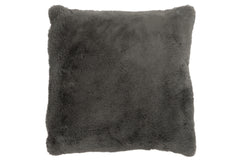 J-LINE KUSSEN CUTIE POLYESTER DONKERGRIJS