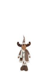 J-LINE MOOSE WINTERKLEDING POLYESTER MULTICOLOR GROOT