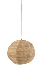 Hanglamp bol bananenblad naturel groot