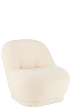 Kruk Teddy Bouclé Wit