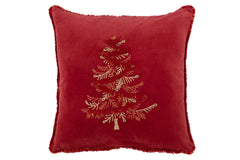 Kussenboom Textiel Rood/Goud