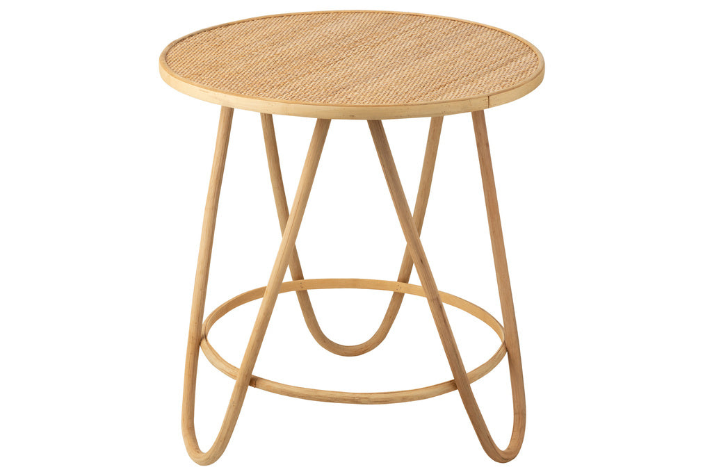 J-LINE BIJZETTAFEL BALIA – RATTAN NATUUR KLEIN