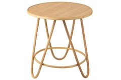 J-LINE BIJZETTAFEL BALIA – RATTAN NATUUR KLEIN