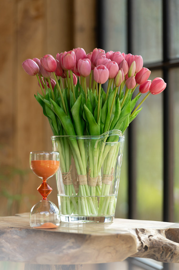 J-LINE BOEKET TULPEN 7 STUKS – PU ROZE LARGE