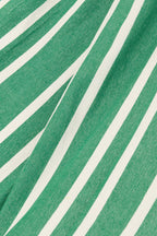 J-LINE HANGMAT STREPEN – KATOEN/POLYESTER DONKERGROEN/WIT