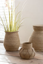 J-Line Pot Marie Seagrass Natural