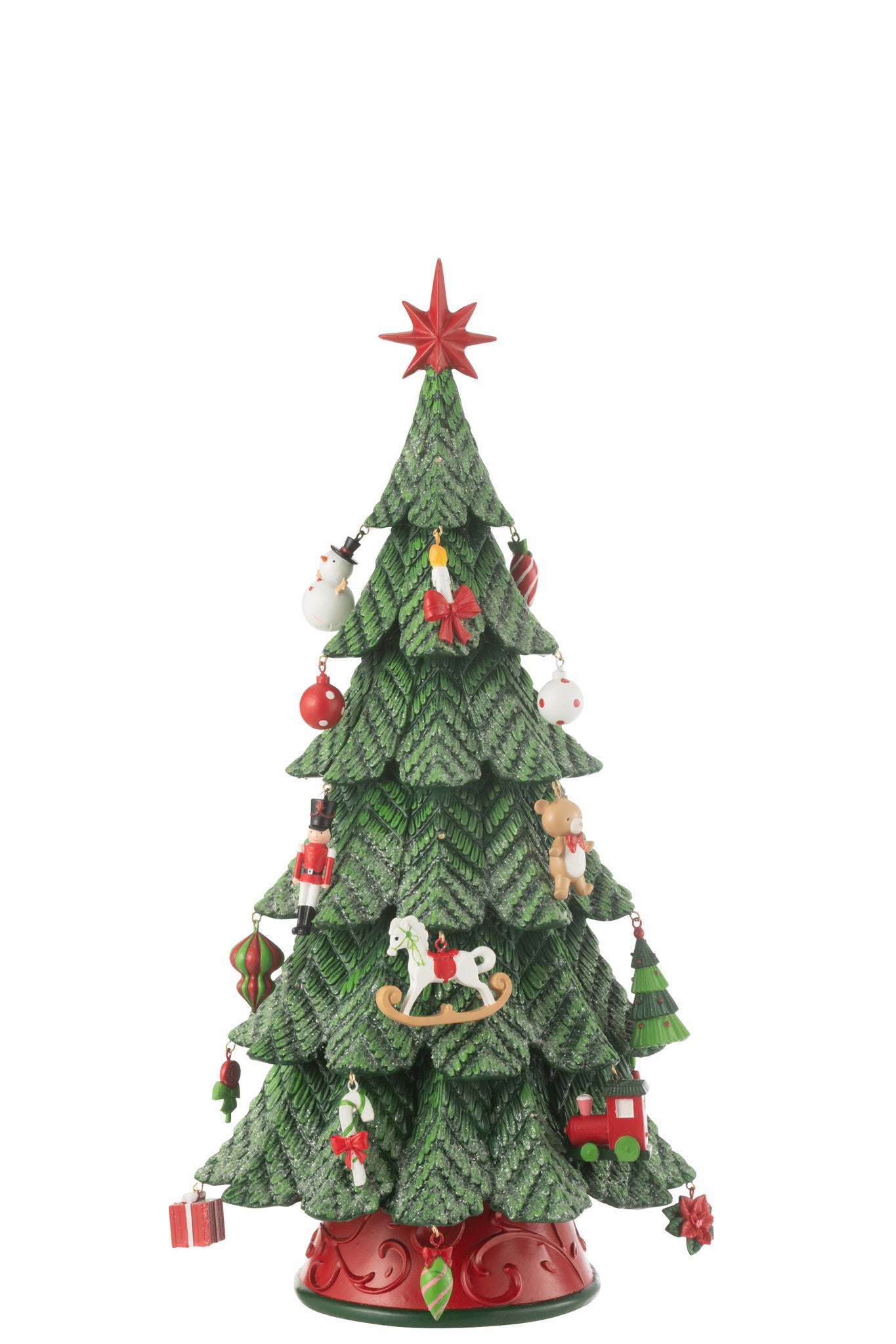 J-LINE KERSTBOOM LED ORNAMENTEN HARS MIX KLEIN