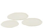 Lade Ronde Aluminium Wit Groot