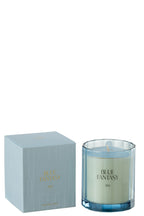 J-Line Geurkaars Blue Fantasy Glas - 30H
