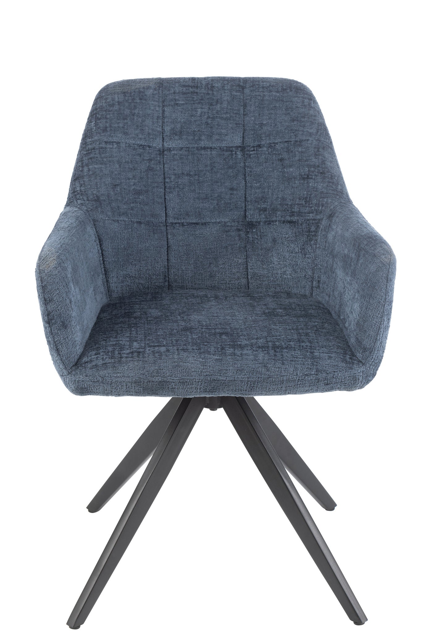 Stoel Louna Ijzer/Acryl Blauw