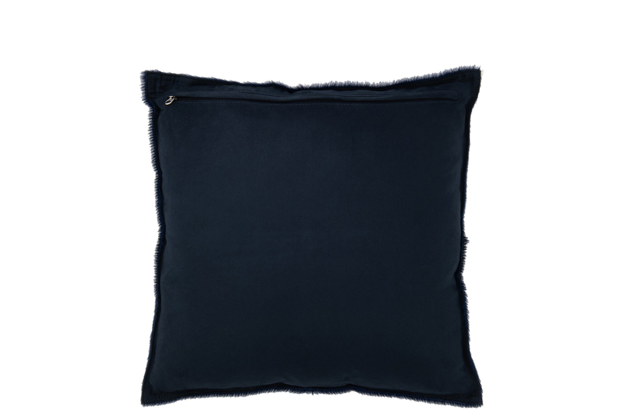 Kussen Koeienhuid Leer Elektrisch Blauw