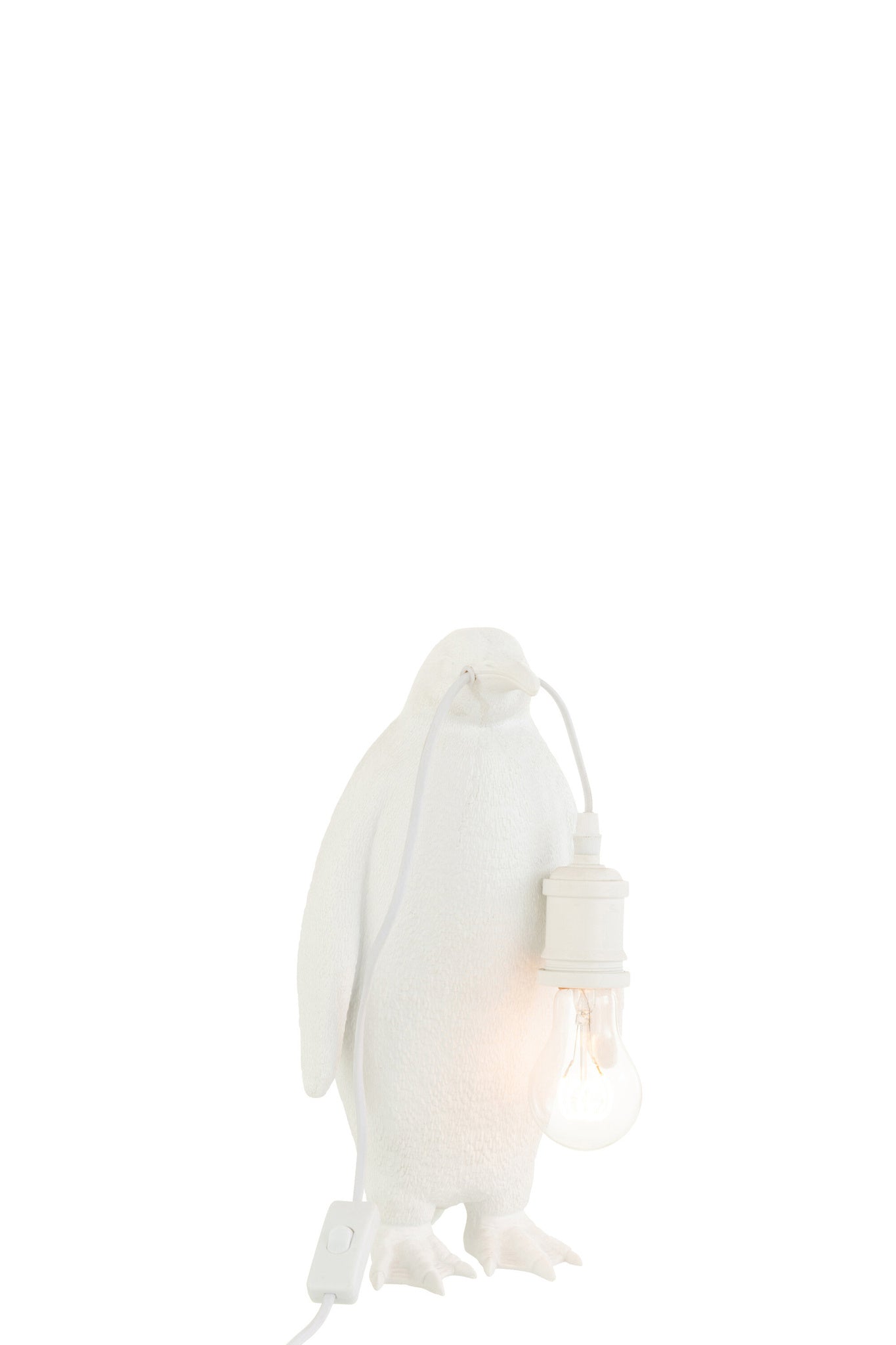 Tafellamp Pinguïn Hars Wit Klein