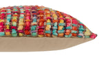 Kussen Gebreid Acryl Multicolor