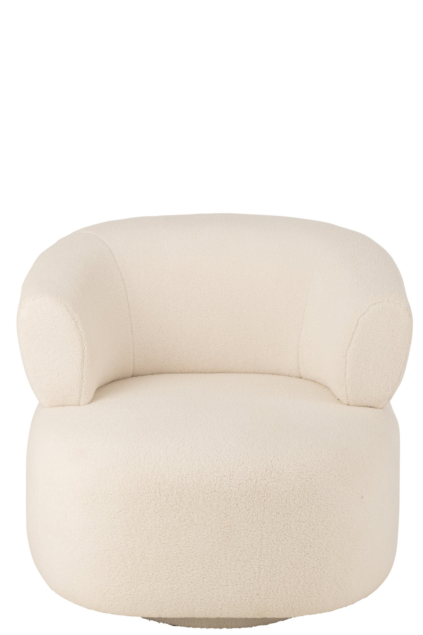 Loungestoel Universe, schuim/stof, wit
