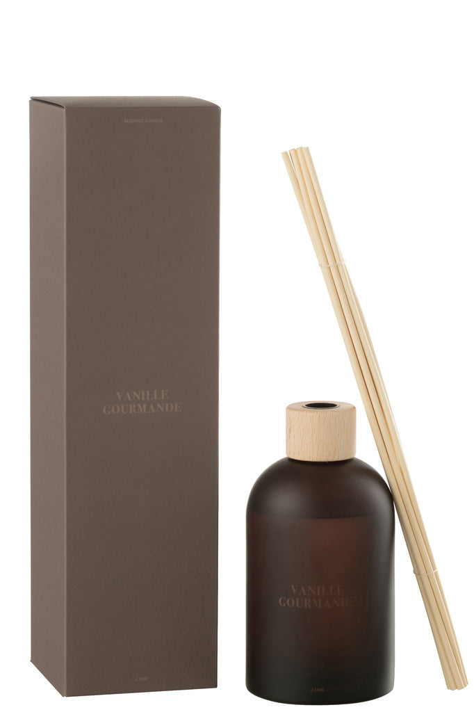 J-LINE GEURDIFFUSER ACCORDS ESSENTIELS – VANILLE GOURMANDE 550 ML