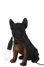 Lamp Bulldog Poly Zwart