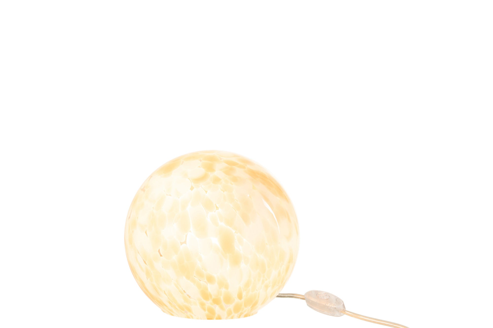 Lamp Melissa Rond Glas Beige Klein
