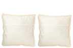 Kussen Yak Polyester Off-White/Bruin Groot Assortiment Van 2