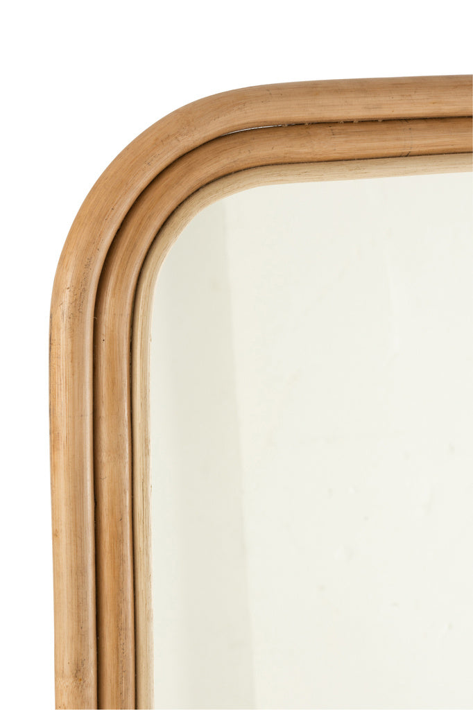J-LINE SPIEGEL-LADDER RATTAN NATUREL 