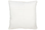 J-LINE KUSSEN GEWEVEN WOL – CRÈME – LARGE – 60 CM