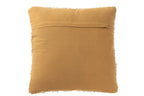 Kussen Vierkant Bouclé Katoen/Polyester Kameel/Crème