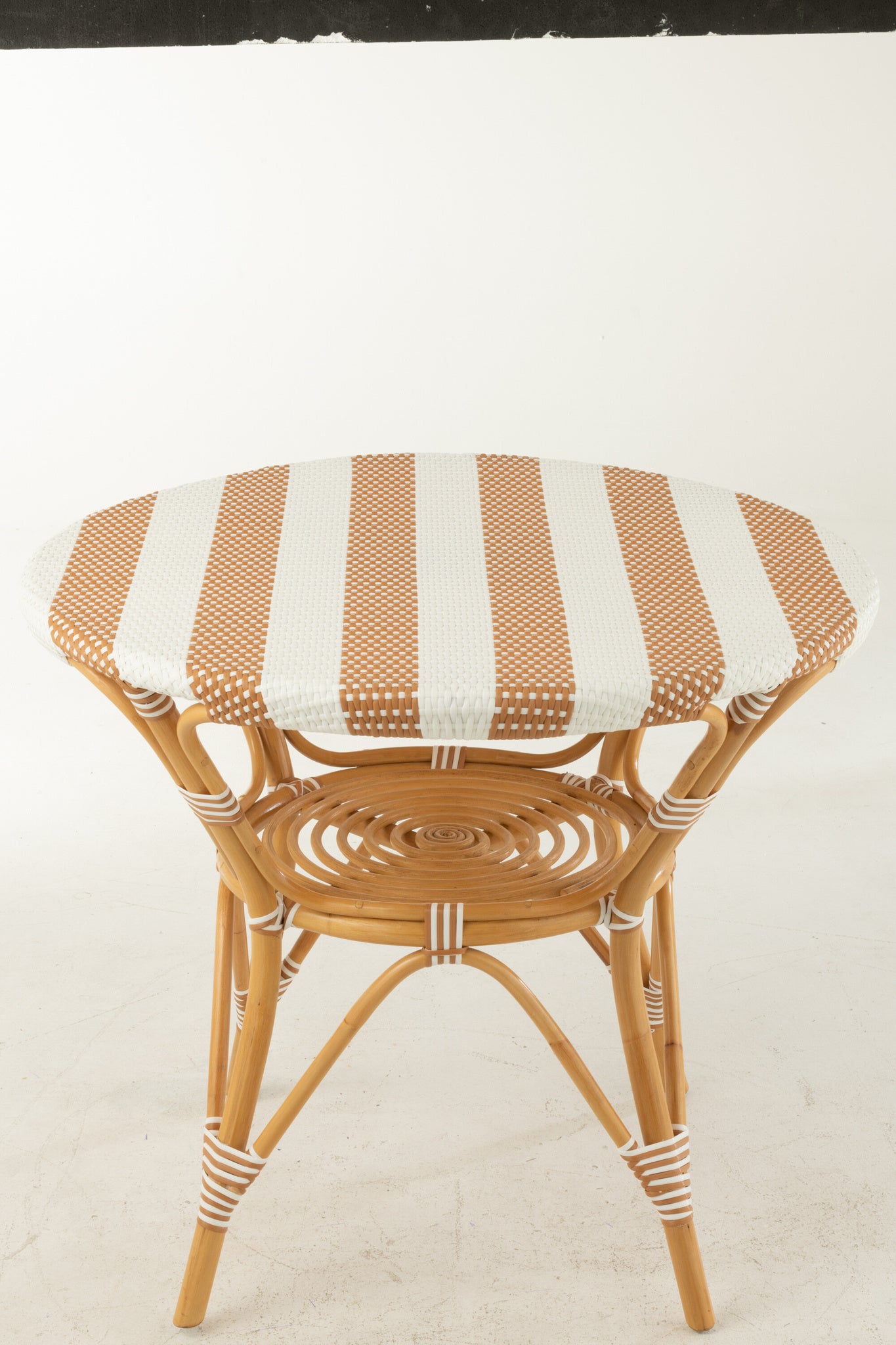 Eettafel Rotan Beige/Wit