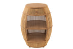 J-Line Table Barrel Rattan/Bamboo Natural