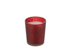 J-LINE GEURKAARS DELUXE GLASS ROOD KLEIN