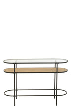 Console IJzer Natuurlijk/Zwart