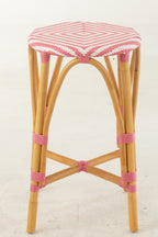 J-LINE KRUK ROTAN ROZE GROOT
